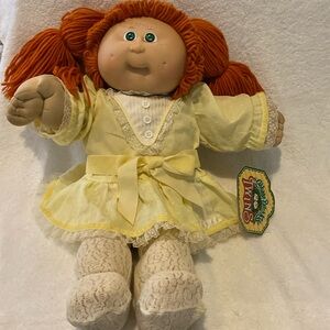 Red head green eyes Cabbage Patch doll 80’s